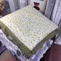 Axyaa Small Floral Summer Quilt - Pure Cotton, Student Dorm, Machine Washable