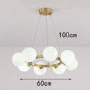 Axyaa LED Ceiling Lamp Chandelier Modern Interior Lighting Pendant Lights Home Decor