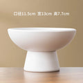 Axyaa Kenzan Ceramic Vase - Minimalist Flower Pot for Home Decor