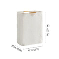 Axyaa Waterproof Laundry Basket Cotton Linen Organizer Foldable Hamper