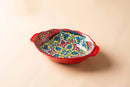 Axyaa 9" Ceramic Egg Baking Pan & Pasta Plate Set