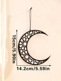Wooden Ramadan Hanging Ornaments Set Eid Mubarak Lantern Decor Axyaa.
