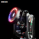Axyaa 100W LED Spot Moving Head Light with 6 Prism Beam Circle Pattern