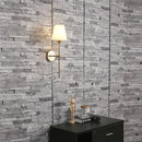 Axya Flared White Wall Lamp - Nordic Retro Industrial Sconce Lighting for Bedroom