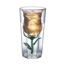 Axyaa 200ml Pink Rose Double Wall Coffee Wine Glasses Cup