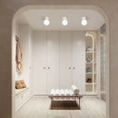 Axyaa Micro-Cement Ceiling Lamp for Porch & Cloakroom - Bright Lighting Solution