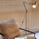 Axyaa Adjustable Danish Floor Lamp with Simple Reading Light