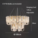 Axyaa Copper Retro French Dining Island Pendant Lights