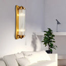 Axyaa Crystal Wall Lamp: Modern LED Indoor Lighting for Bedroom, Living Room, Staircase