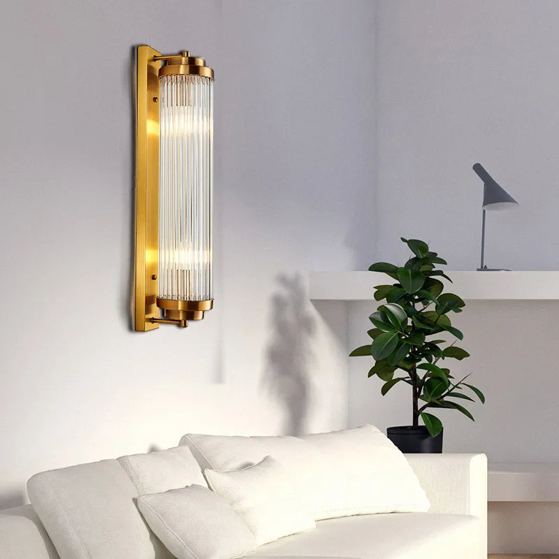 Axyaa Crystal Wall Lamp for Luxurious Indoor Lighting