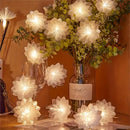 Axyaa LED Fiber Flower Fairy Light String for Wedding, Festival, Christmas Party Decoration
