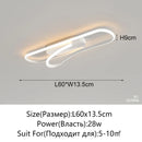 Axyaa LED Ceiling Lamp: Modern Minimalist Porch Light for Bedroom and Aisle