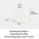 Axyaa LED Chandelier Ring for Home Ceiling Decor Lighting