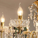 Axyaa Crystal Chandeliers Light for Living & Dining Room Luxe Ambiance