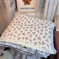 Axyaa Small Floral Summer Quilt - Pure Cotton, Student Dorm, Machine Washable
