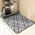 Axyaa Stripe Pattern Kitchen Drying Mat - Coasters, Placemat