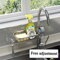 Axyaa Bathroom Faucet Shower Shelf Soap Holder Organizer