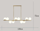 Axyaa Modern Pendant Chandeliers LED Ceiling Lamp for Indoor Dining Room Lighting