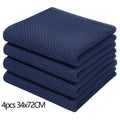 Axyaa Waffle Weave Kitchen Towel Set Absorbent Quick Dry Dishcloth Wash Cloth