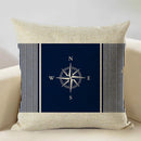 Axyaa Marine Cotton Fish Cushion Cover 45x45CM Square Home Decor Pillow Case