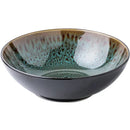 Axya Retro Green Ceramic Noodle Bowl - Commercial Grade Ramen Dish Bowl