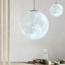 Axyaa Nordic Moon White Chandelier Pendant Light for Home Decor