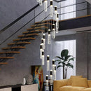 Axyaa Modern LED Pendant Lights for Living Room & Dining Room Chandeliers