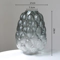 Axyaa Gradient Glass Vase Hydroponic Terrarium Home Decor Accessory