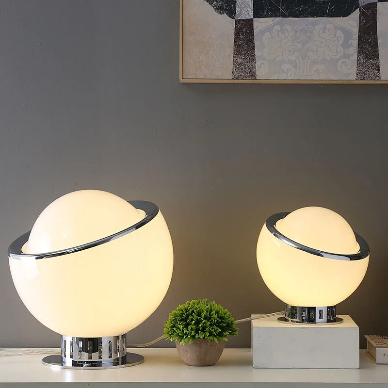 Axya Bauhaus Planet Table Lamp in Various Colors, 85-265V Creative Desk Light for Home