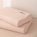 Axyaa Memory Foam Orthopedic Cervical Pillow with Cooling Pillowcase