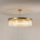 Axyaa Modern Crystal Chandelier Ceiling Lamp Contemporary Luxury Light for Home Dining