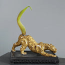 Axyaa Animal Print Flower Vase Tail Flowerpot for Plants - Garden Accessories