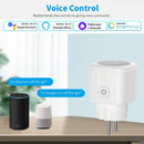 Axyaa WiFi Smart Plug 16A with Power Monitoring Outlet for Alexa Google Home