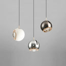 Axyaa Adjustable Angle Round Pendant Light: Modern Stretchable Chandelier for Home Lighting