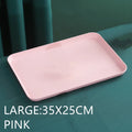 Axyaa Wheat Straw Rectangular Tray for Eco-friendly Kitchen Organizer
