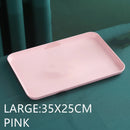 Axyaa Wheat Straw Rectangular Tray for Eco-friendly Kitchen Organizer