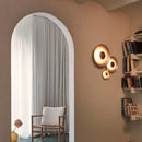 Axyaa Ginger Round Wall Lamp - Nordic Design for Bedroom, Office, or Aisle