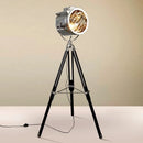 Axyaa Studio Tripod Floor Lamp Wooden Standing Light for Living Room Bedroom Restaurant