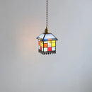 Axyaa Colorful Glass LED Pendant Light: Japan Style Adjustable Hanging Lights