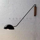 Axyaa Retro Industrial Swing Arm Wall Sconce Metal Lamp E27 Lighting Fixtur