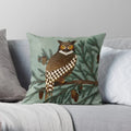 Cute Cat Decorative Pillow Case Cover for Modern Living Room Sofa by Axyaa