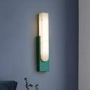 Axyaa Golden Luxury LED Marble Wall Lamp for Home Decor & Hotel Sconce