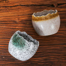 Axyaa Ceramic Eggshell Bowl Set Molecular Cuisine-inspired Tableware
