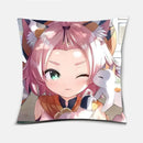 Axyaa Kawaii Genshin Impact Pillowcase for Kid's Bedroom