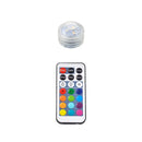 Axyaa Submersible RGB Tea Lights with Remote for Vase Pool Waterproof Lighting