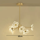 Axyaa Nordic Chandeliers Dining Room Pendant Lamps Ceiling Lights Indoor Lighting
