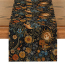 Axyaa Floral Branches Table Runner for Kitchen Dining Decor