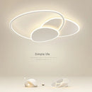 Axyaa Modern Oval LED Ceiling Lamp for Living Room, Bedroom, Kitchen, Indoor Lighting