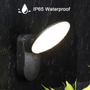 Axyaa 12W Outdoor Wall Lamp IP65 Waterproof Aluminum Sconce Fixture