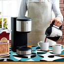Geometric Color Blocks Kitchen Drying Mat by Axyaa
